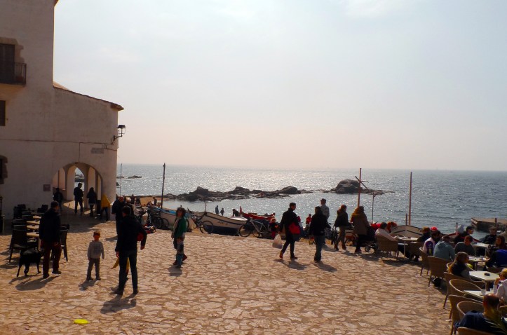 plaça portbo calella