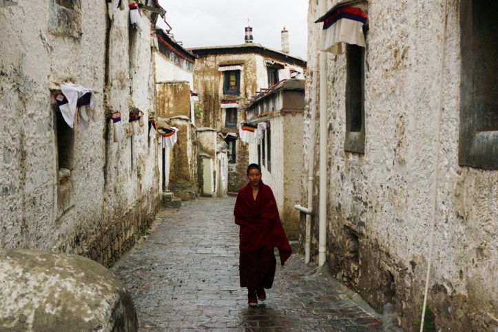 Monjo budista Tibet