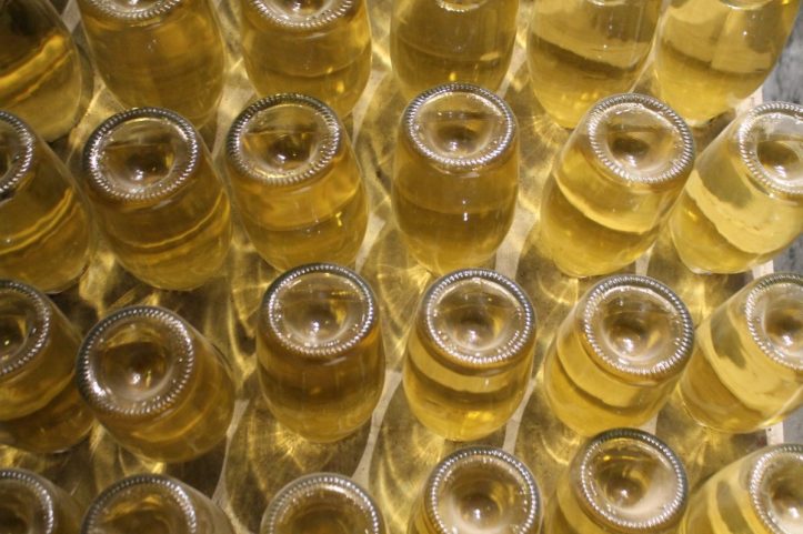 Detall del celler de Caves Vilarnau