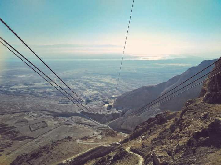 pujada masada telefèric