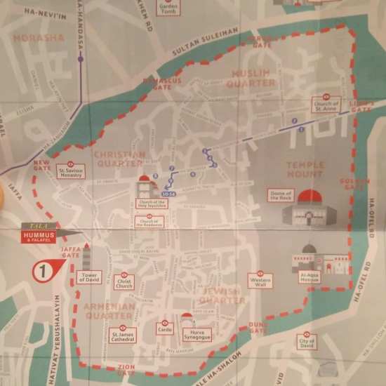 centre històric jerusalem