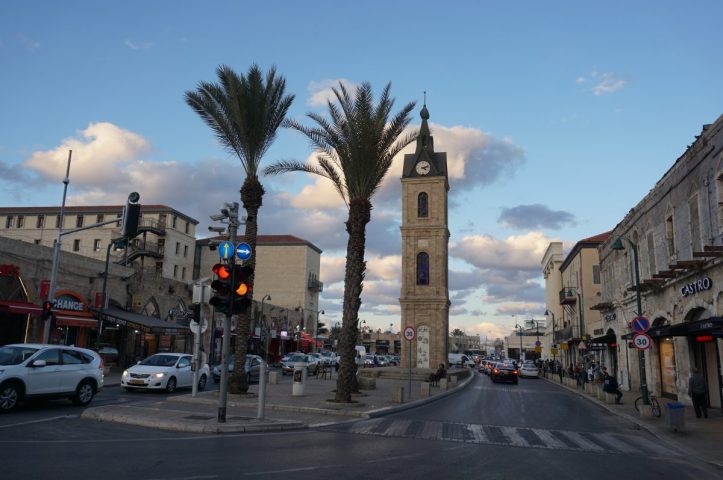 Torre del Rellotge al barri de Jaffa