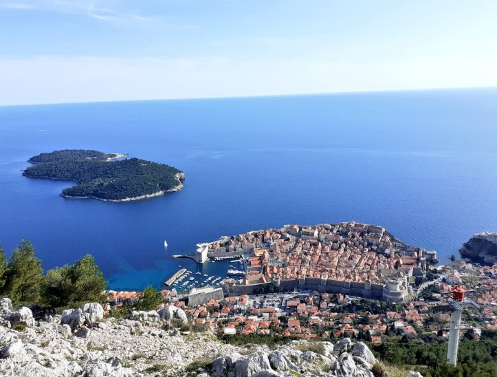 Dubrovnik des de les altures