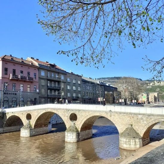 Pont antic, on Franz Ferdinand fou assassinat